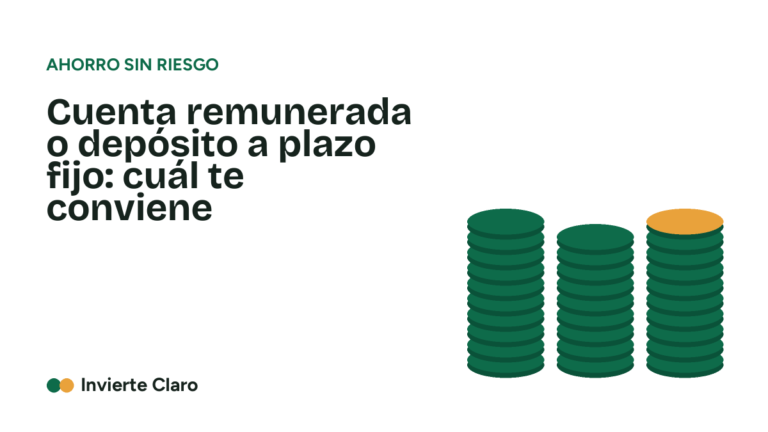 Cuenta remunerada o depósito a plazo fijo: cuál te conviene
